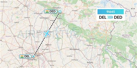 9I646 Flight Status Air India Regional: Dehradun to Delhi (LLR646).